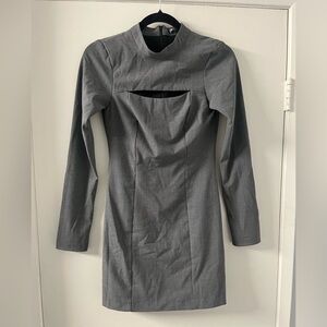 Zara Fitted Long Sleeve Dress Size XS